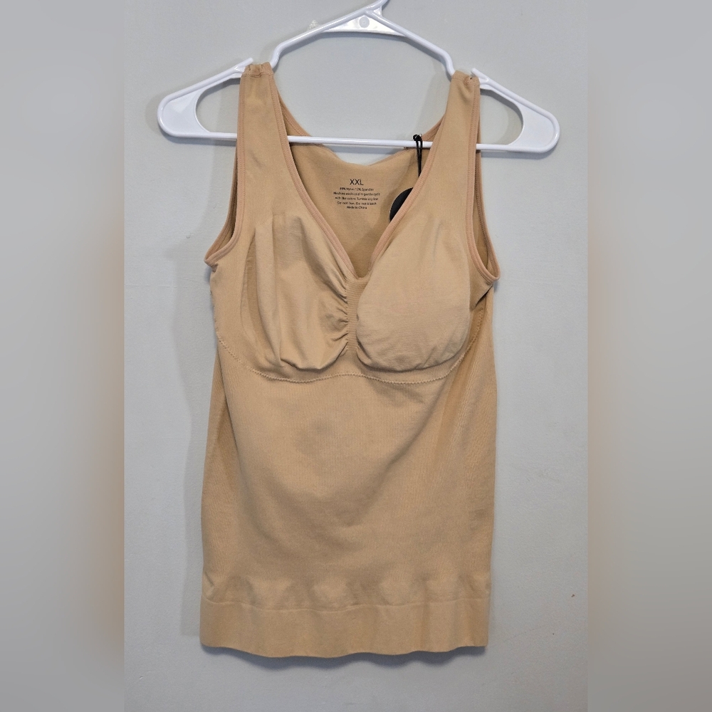 Contorly Cami Shaper in Classic Beige, NWT Women's Size XXL
